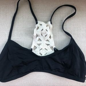 L*space small crochet back bikini top